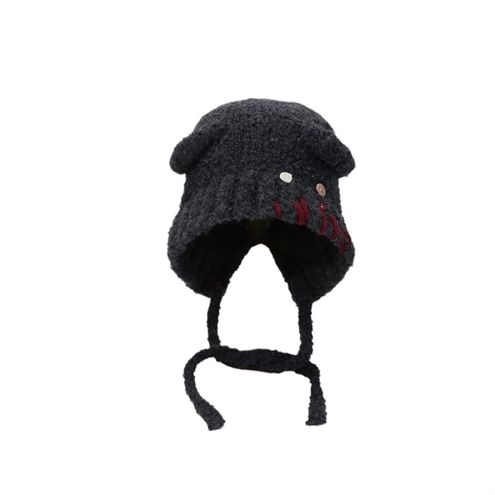Protection des oreilles efficace contre le froid hivernal avec ce bonnet Y2K