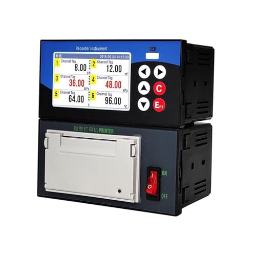 マルチプリントオールインワンペーパーレスレコーダー温度圧力温度と湿度曲線紙記録リアルタイム時間印刷(1 channel)
