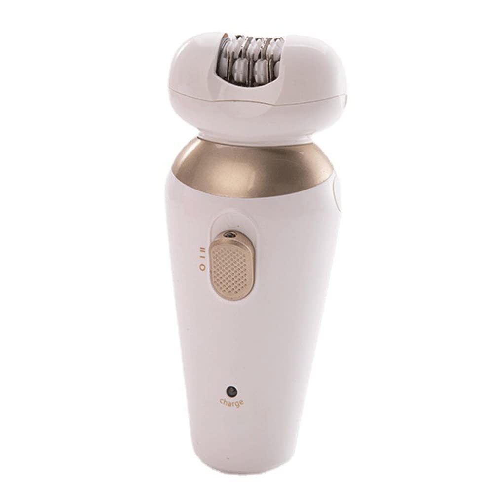 Epilator for Women 4-in-1 Rechargeable Electric Epilator Callus Remover Pumice Stone Rollers and Hair Clipper Bikini Facial Hair