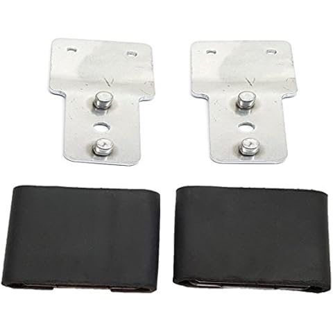2-1/2" Leather Wrapped Genuine Blevins Buckles Set Vertical Post Western Saddle Black Cover
