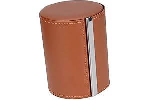 Compact Leather Tie Case for Travel: Wrinkle-Free Necktie Gift Box