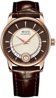 MIDO Damen-Armbanduhr XS Baroncelli Analog Automatik Leder M0072073629100