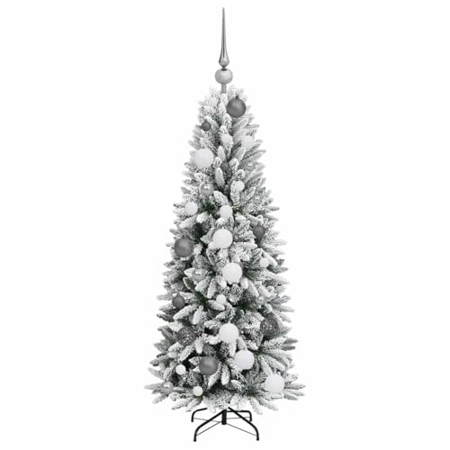 Árbol de Navidad artificial de 120 cm decorativo con ramas plegables 4