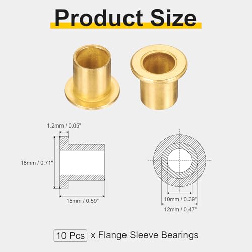 Rodamientos de manga de bronce para arreglar los ventiladores del hogar 2