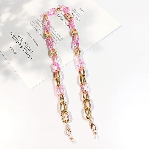 Image of Acrylic Glasses Chain Holder for Women Sunglasses Lanyard Necklace Decorative Chain Eyewear Retainer Eyeglass Strap