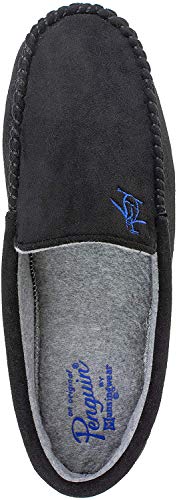 Image of Original Penguin Mens Slippers, Microsuede Venetian Moccasin Slipper, Men's Size 8 to 13