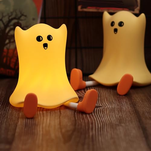 Lámpara de Noche Silicona Fantasma Recargable Regulable miniatura 6