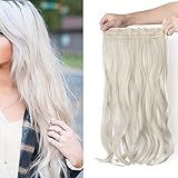 Elailite Clip in Extensions, 120g 1 Tresse 5 Clips Haarverlängerun, 24