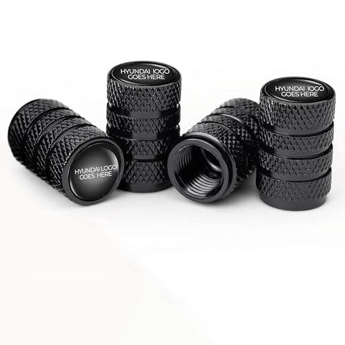Image of CONTACTS Compatible with Hyu-ndai - 4pcs Universal Car Tire Valve Stem Caps, Aluminum Air Dust Cover, Auto Wheel Accessories