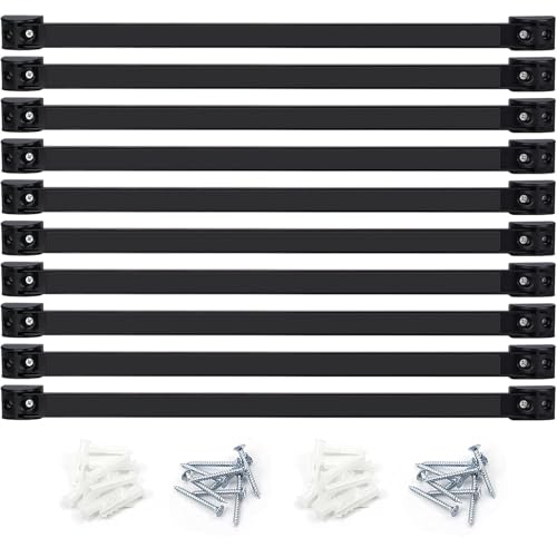 Image of DGSL Magnetic Tool Holder Strip 10 Pack, 18 In Heavy Duty Tool Organizer Magnetic Strip, Tool Magnet Bar For Garage Tool Organization