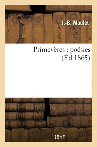 Primevères: Poésies (Litterature) (French Edition)