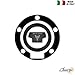ADESIVO PROTEZIONE TAPPO BENZINA RESINATO NERO COMPATIBILE CON YAMAHA MT-03 660 2006-2013