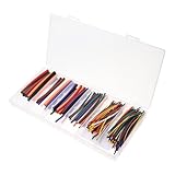 Gaine thermorétractable : chaque gaine thermorétractable peut facilement coupée à la longueur souhaitée avec des ciseaux, gaine thermorétractable électrique