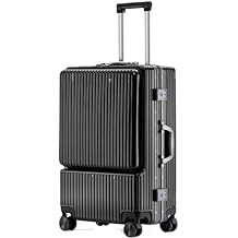 Luggage Travel Gear Carry On Luggage Aluminum Frame Suitcases with Wheels Dry and Wet Separation DesignD,22in