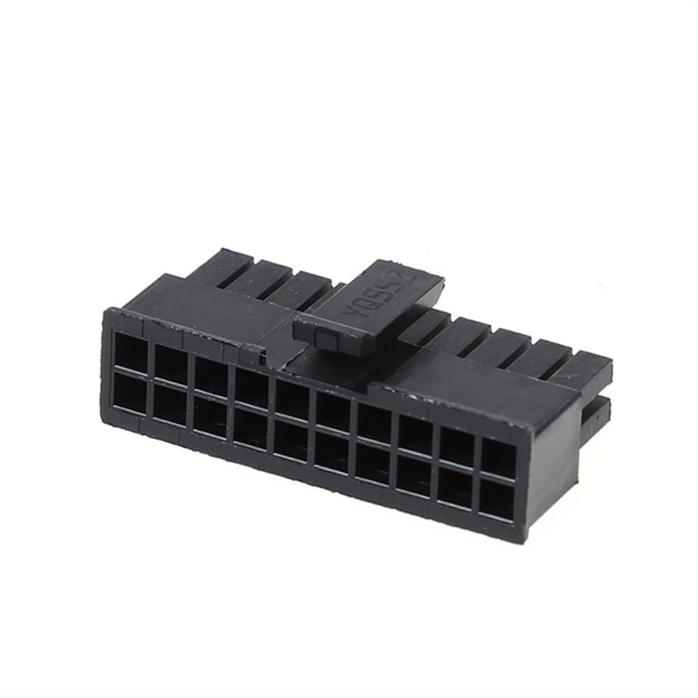 Amazon.com: 1PC 3.0mm Plastic Shell 20 Plug-in Power Connector Double ...
