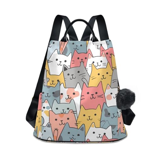 Chat mignon dessin animé cadeau de naissance original déco nursery