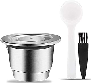 Yzibei Espresso Refillable Capsules Reusable Pod Espresso Coffee Pod Steel Capsules Compatible