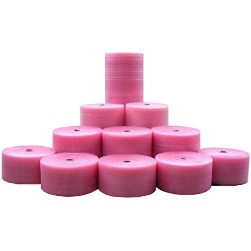 Realpack® 1 rotolo - Antistatico rosa Bubble Wrap