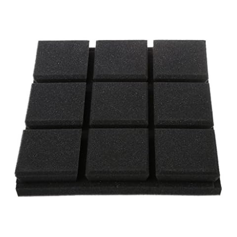 Soundproofing Foam DIY Soundproofing Wall Panel Tiles Acoustic Sound Treatment Absorption Wedge Tile (30x30x5cm) Cover