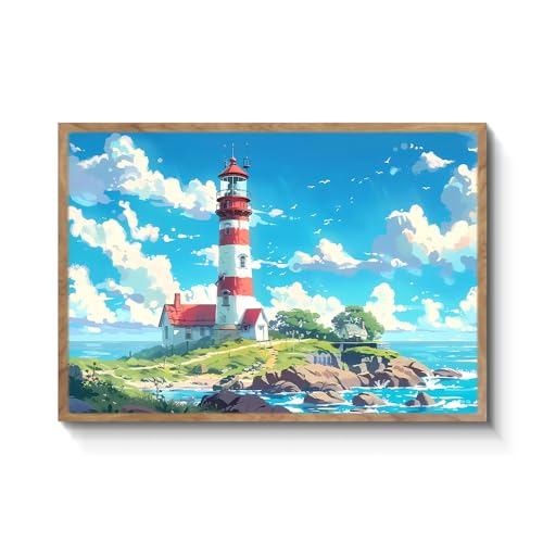 阪画屋 アートパネル アートボード ポスター 玄関 壁画 壁掛け 壁飾り 部屋飾り 飾り絵 絵 絵画 油絵 ソファの背景画 インテリア 現代 モダン フレーム 額付き 木枠付きの完成品 木目調 キャンバス 風水 風景画 プレゼント ギフト 50×40