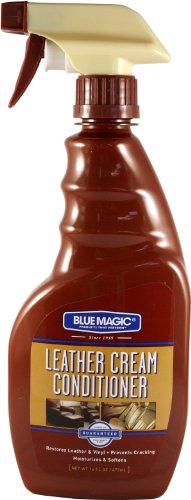 Blue Magic 850-06PK Leather Cream Conditioner - 16 fl. oz, (Pack of 6)