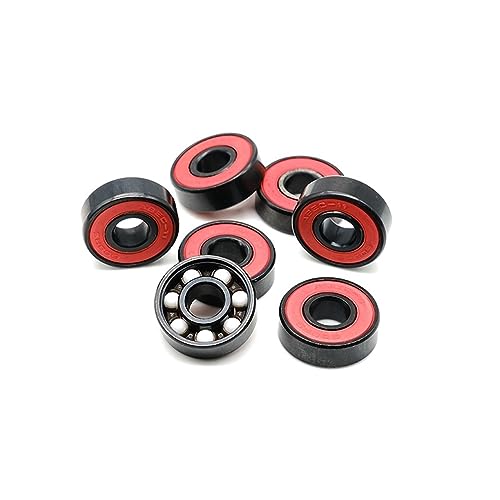 Roulement 608 2RS hybride céramique à billes à faible friction 10pcs