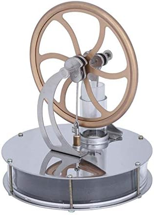 Low Temperature Stirling Engine Motor Steam Heat Electricity Generator Machine Education Model Toy Kits