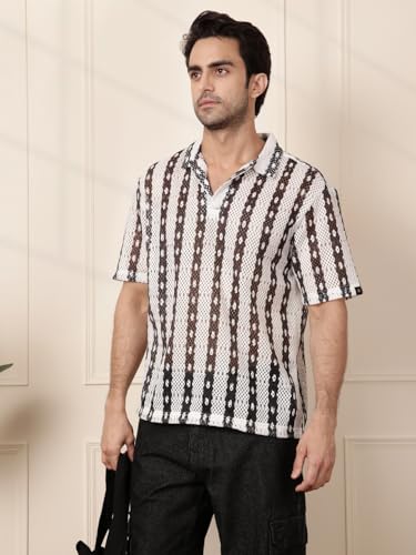Image of WROGN Men's Shirt | All-Over Print | Comfort Fit