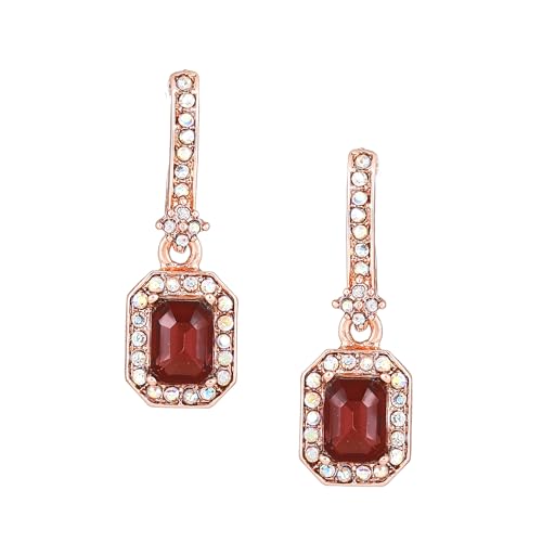 Estele Purple Lusture Stone Drop Latest Earrings For Women (B08CPWFMDT) Amazon Price History, Amazon Price Tracker