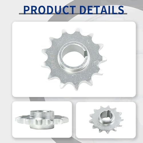 Image of Drive Sprocket Chain Combo,Gear Chain Set for Surron Light Bee X,Segway X160 /260,420 Chain 30 13 Tooth Rear Front Sprocket,Chain Sprocket Conversion Kit for Modified Dirt Bike and Replacement
