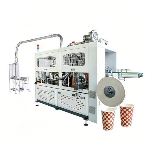 Heavy Duty Paper Cup Manufacturing Machine, Fully Automated Production Line with High Output, for Large Scale Industrial Disposable Cup Manufacturing