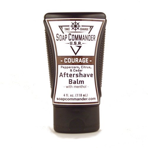 Soap Commander Aftershave Balm with Menthol (Courage)