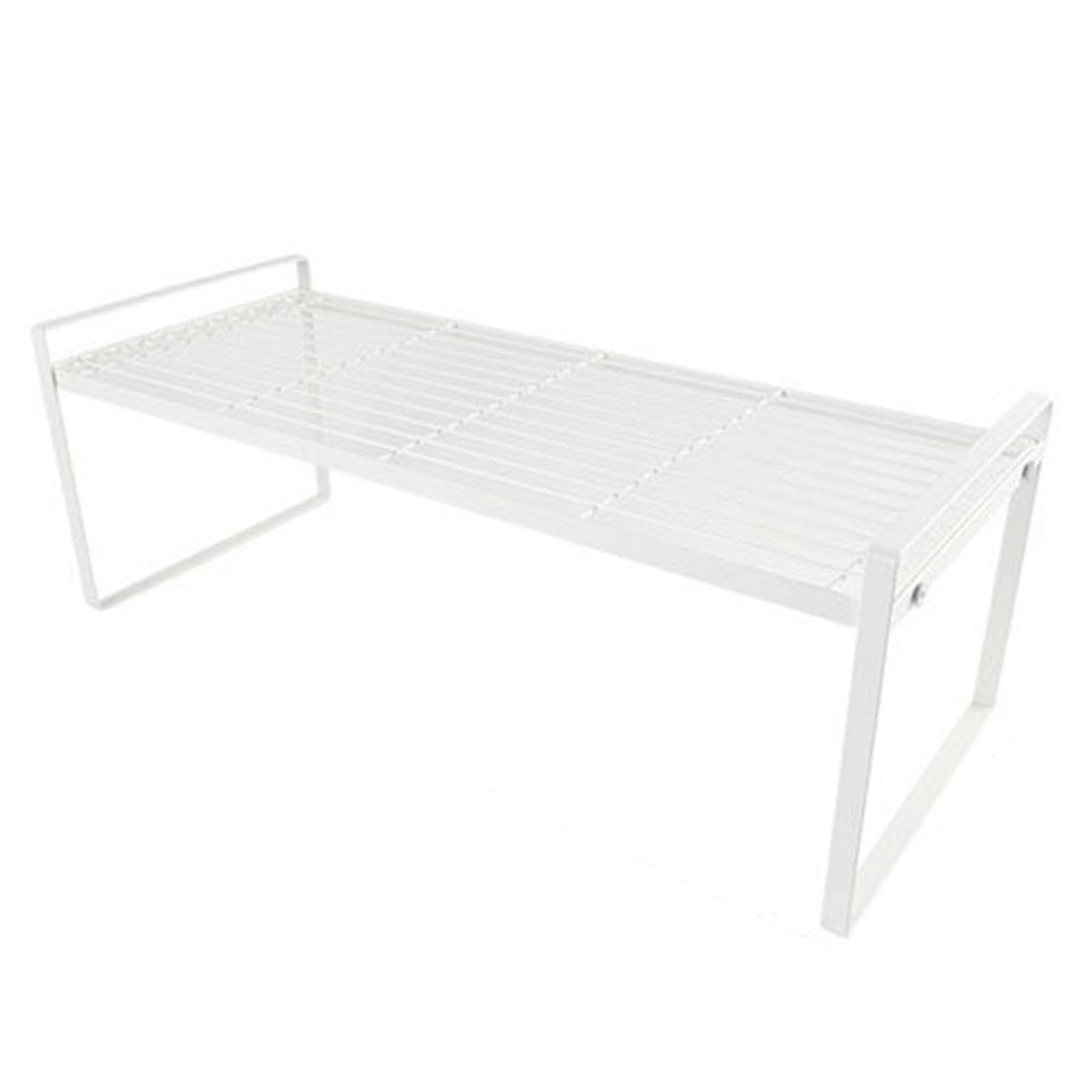 Kitchen Shelf Organiser Durable Multifunctional Storage Shelf for Herbs Food L White-image-38
