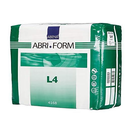 Abena Abri-Form Comfort Briefs, Large, L4, 12 Count