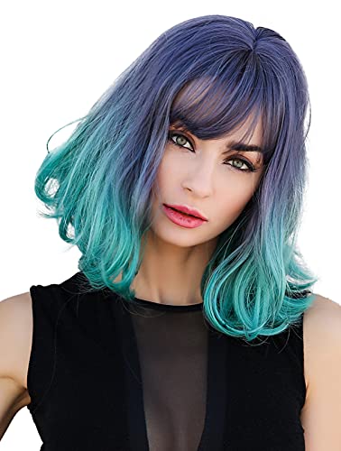 Maeau - Parrucca Donna Parrucca Ondulata Capelli