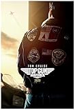 Top Gun Maverick Movie Poster 24 x 36 Inches Full Sized Print Unframed Ready for Display