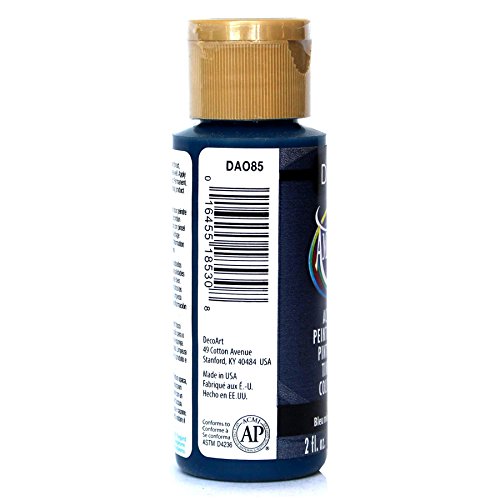 Image of DecoArt Americana Acrylic Paint, 2-Ounce, Midnight Blue