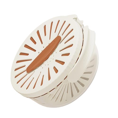 PURPLELILY Cesta plegable para fregadero con mango ergonómico, multiusos, esencial para la cocina para un drenaje eficiente de productos, contenedor de almacenamiento plegable para utensilios de