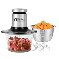 Amazon.co.jp: Kitchen in the box フードプロセッサー2L大容量 2種類