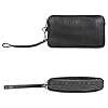 STILORD 'Richie' Mens Handbag Leather Small Stylish Wrist Bags for Money Travel Wallet Organiser Vintage Clutch Bag Made from Genuine Leather, Colour:Black #2