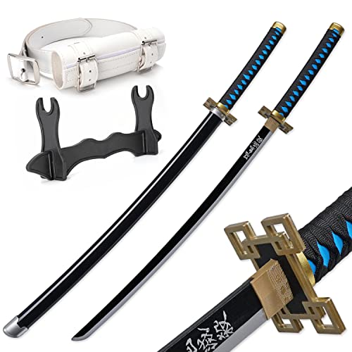 Zisu Cosplay Prop About 41 inches Hashira Pillars & Protagonist Prop Anime Original Texture (Gray-Muichirou)