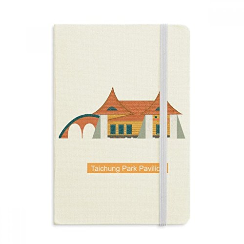 Carnet A5 en tissu couverture rigide Taichung Taiwan classique multicolore