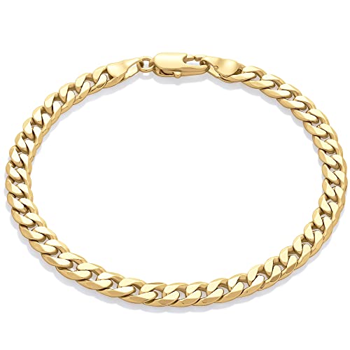 Amazon Essentials Sterling Curb Chain Bracelet