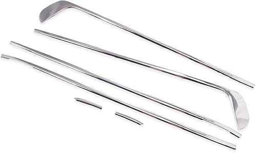 Miniatura 2 de Ventana exterior moldura marco ajuste para KIA Forte Cerato K3 2013 2014 2015 acero inoxidable 6 unidsset