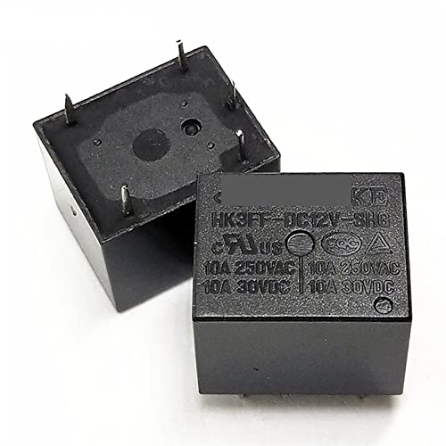 Relais HK3FF-DC12V 5PIN 10A 250VAC composant électronique PCB lot de 10