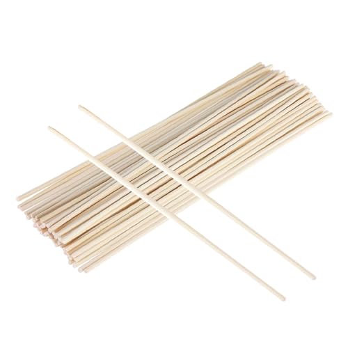 LOLIPPYY 150 Piezas Unidades Varillas de Ratán para Difusor de Aroma Recarga Varillas Difusoras de Aceite Esencial Palitos de Difusión Natural para Esencias para Ambientador Hogar