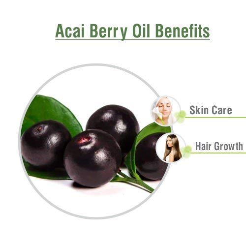 Image of B-URBAN Acai Berry Oil 100% Natural Pure Undiluted Uncut Carrier Oil 30ml