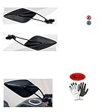 Par Espejos retrovisores Viper 8 Far retrovisor para moto de manillar homologado para Hyosung Comet GT 125 2007 – 2017