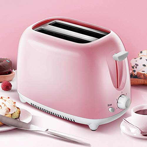 JTJxop 2 Scheiben Toaster, 5 Schatteneinstellungen Extra-Breitschlitz-Toaster, Mini Toaster Backofen, mit… – Bild 3
