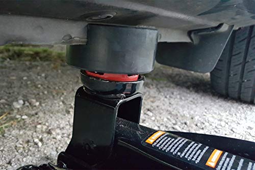 Image of Rubber Jack Pad,Medium Size Frame Rail Adapter Pad (4PCS) | Protector Slotted Jack Pad, for Universal Vehicle